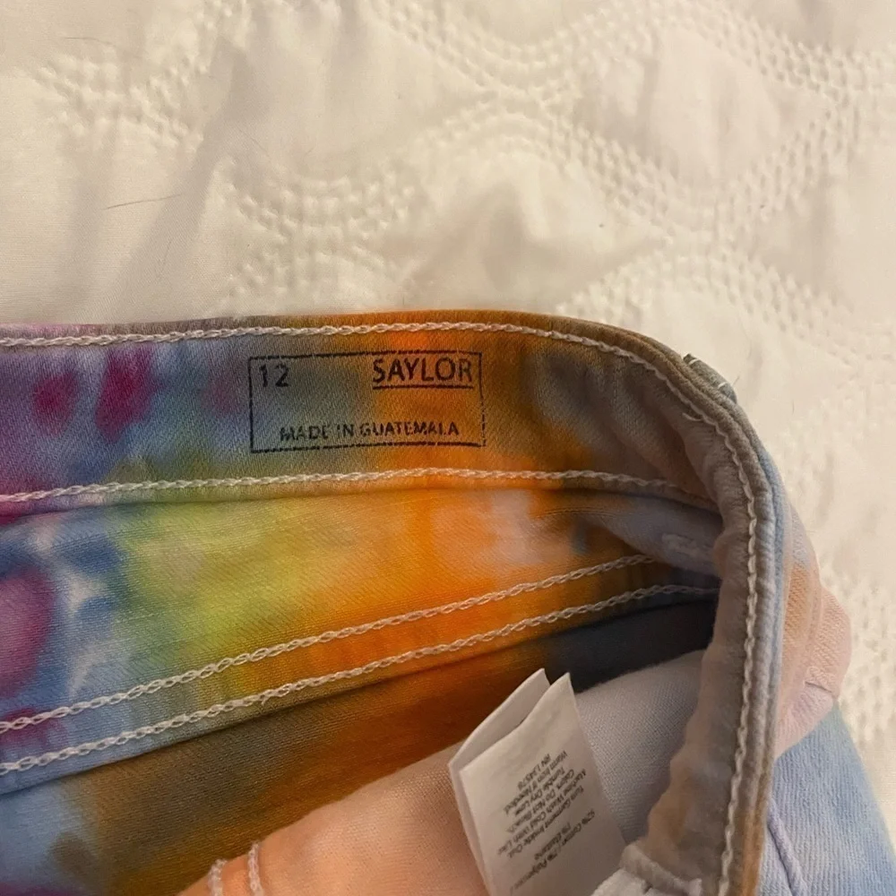 Tie dyed Vineyard Vines Girls stretch Jeans